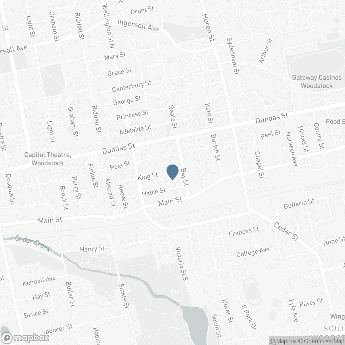 596 KING STREET, Woodstock, Ontario N4S 1N3